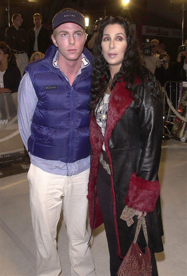 Cher, syn, Elijah Blue Allman, 29.03.2001, Mann's Chinese Theatre, Hollywood