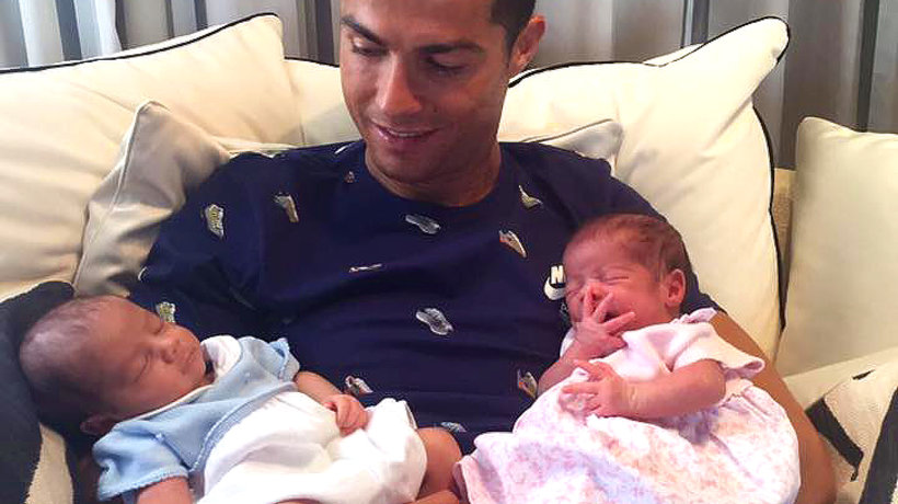 Cristiano Ronaldo, dzieci Cristiano Ronaldo, Cristiano Ronaldo Junior, Georgina Rodriguez