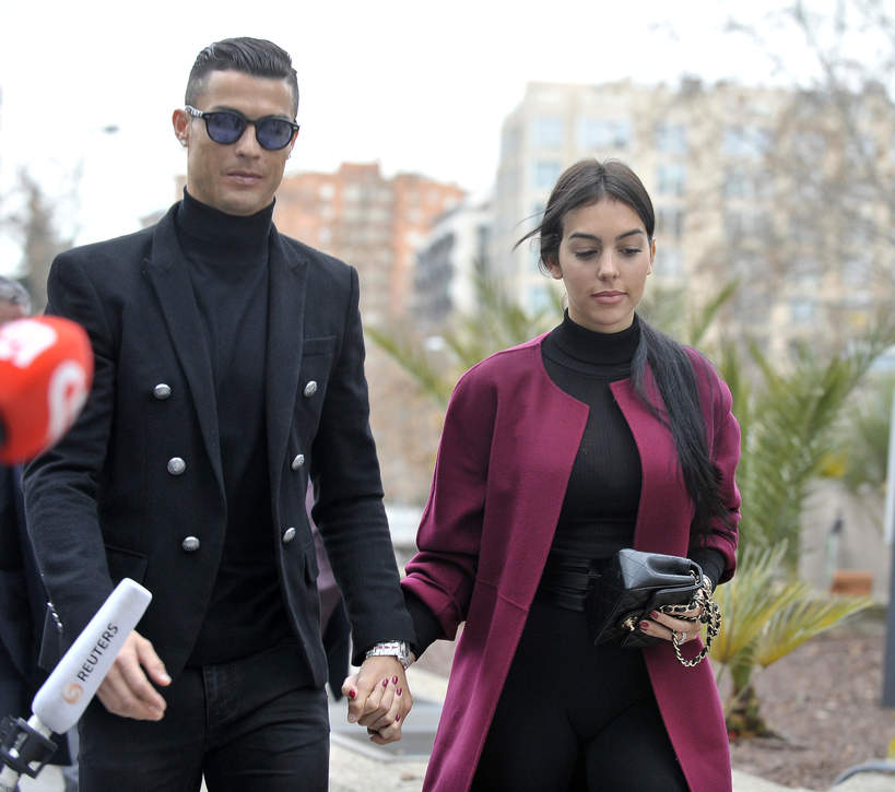 Cristiano Ronaldo i Georgina Rodriguez, 22.01.2019 rok