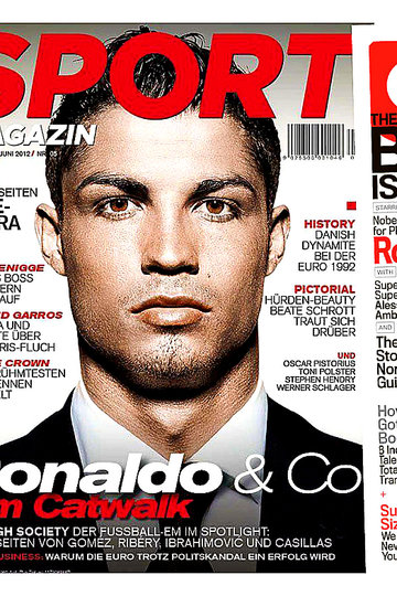 Cristiano Ronaldo, okładki