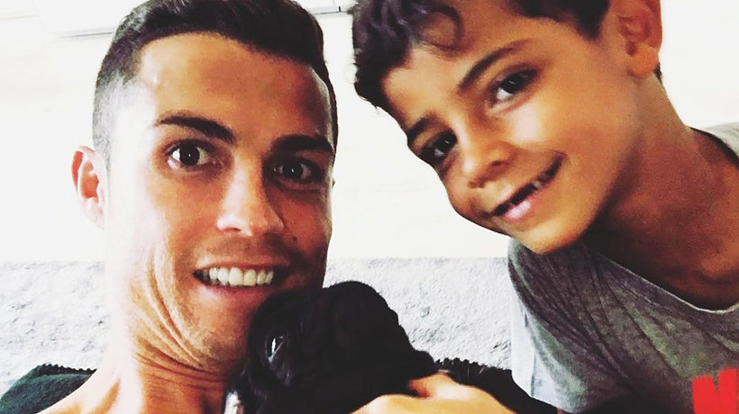 Cristiano Ronaldo, syn Cristiano Ronaldo, Cristiano Ronaldo Junior, Cristiano Ronaldo ojciec