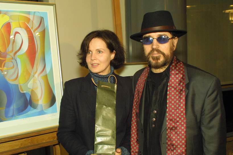 Czesław Niemen i Małgorzata Niemen, Spodchmurykapelusza - wystawa i aukcja prac Czesława Niemena, 16.11.2001