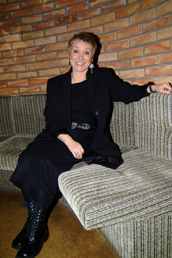 Daria Trafankowska, gala konkursu „Polski Produkt - Polska Bielizna”, październik 2003