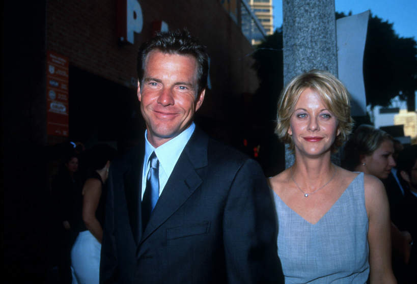 Dennis Quaid, Meg Ryan, Los Angeles, USA, 20.07.1998 rok