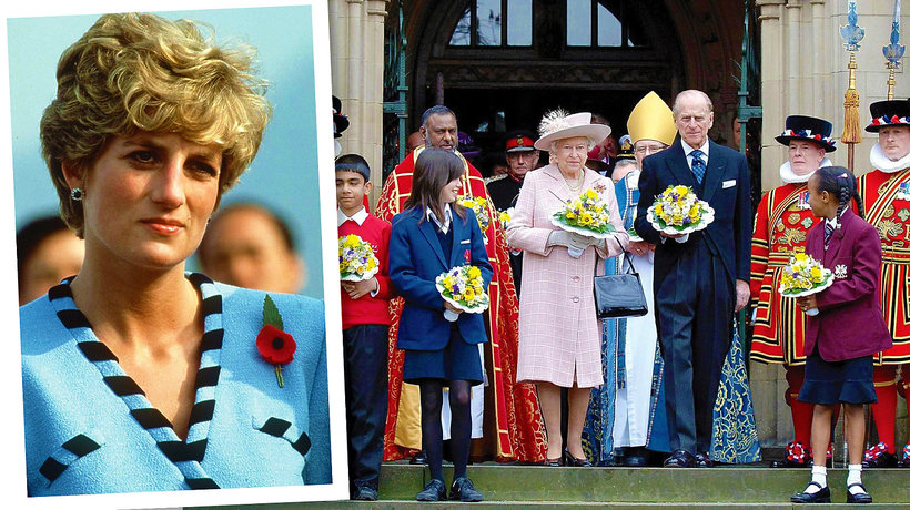 Diana, księżna Diana, brytyjska rodzina królewska, Królowa Elżbieta II
