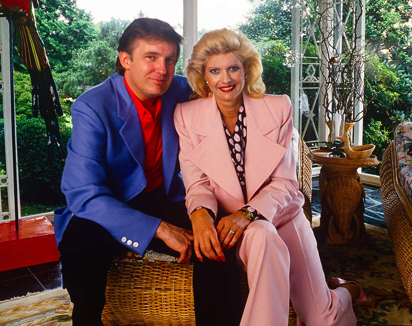 Donald Trump, Ivana Trump, Greenwich, około 1987 roku