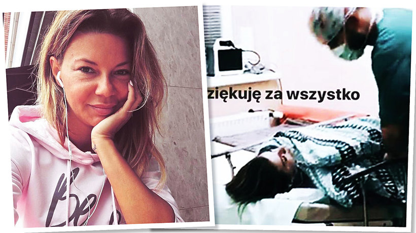 Edyta Górniak przeszła zabieg artroskopii w Warszawie