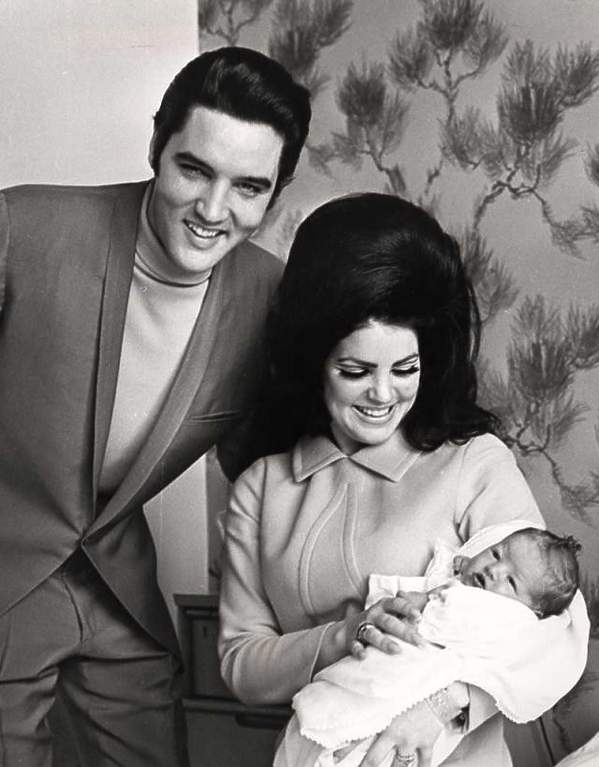 Elvis Presley, Priscilla Presley, ich mała córeczka, Lisa Marie Presley