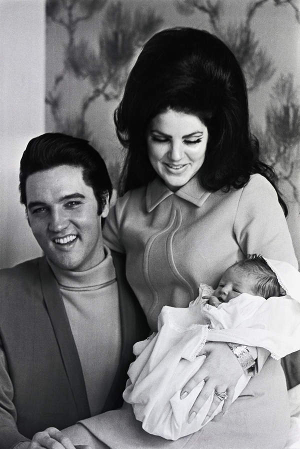 Elvis Presley, Priscilla Presley, ich mała córeczka, Lisa Marie Presley