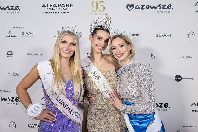 Emily Reng, Maja Klajda, Agata Kwiecień, Miss Polonia 2024 - gala finałowa, 28.06.2024 rok