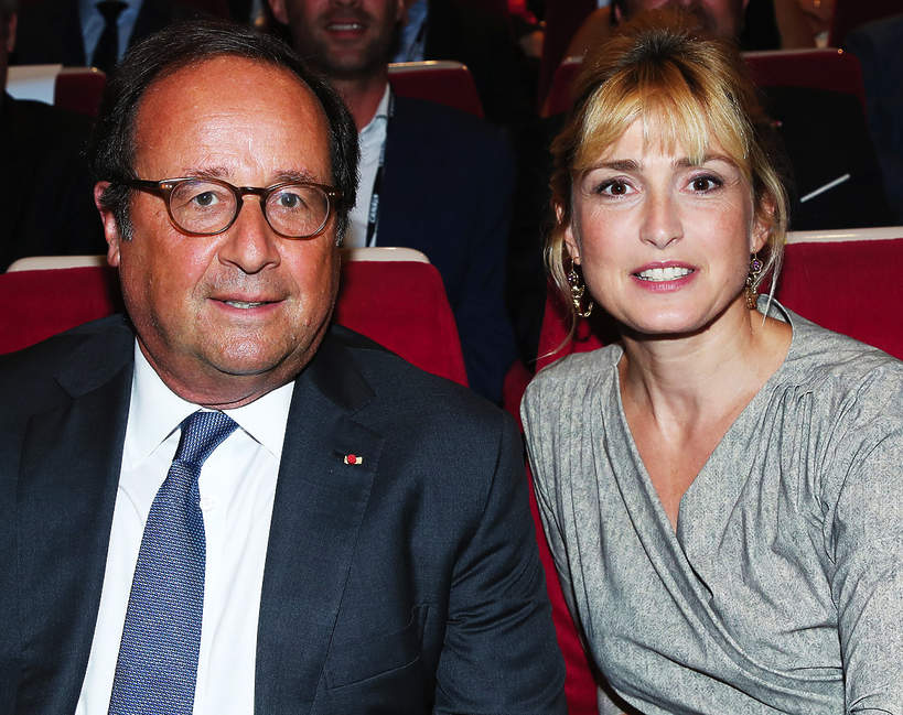 Francois Hollande, Julie Gayet, 12 Angouleme French-Speaking Film Festival, Angouleme, Francja, 20.08.2019 rok