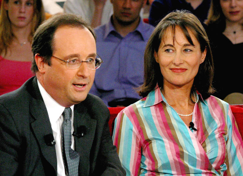 Francois Hollande, Ségolène Royal, Paryż, Francja, program „Vivement Dimanche”, 04.04.2003 rok
