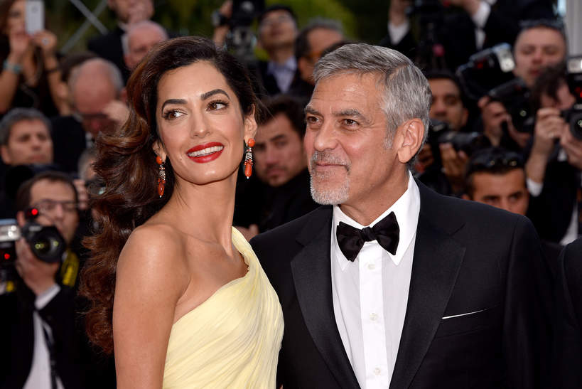 George Clooney, Amal Clooney, Cannes, Francja, 12.05.2016 rok