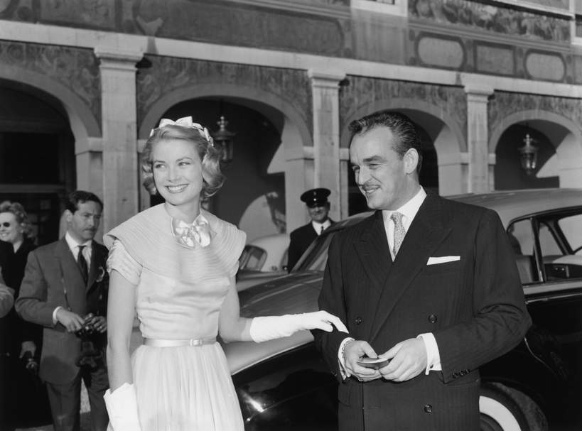Grace Kelly i książę Rainier III, 18.04.1956 rok