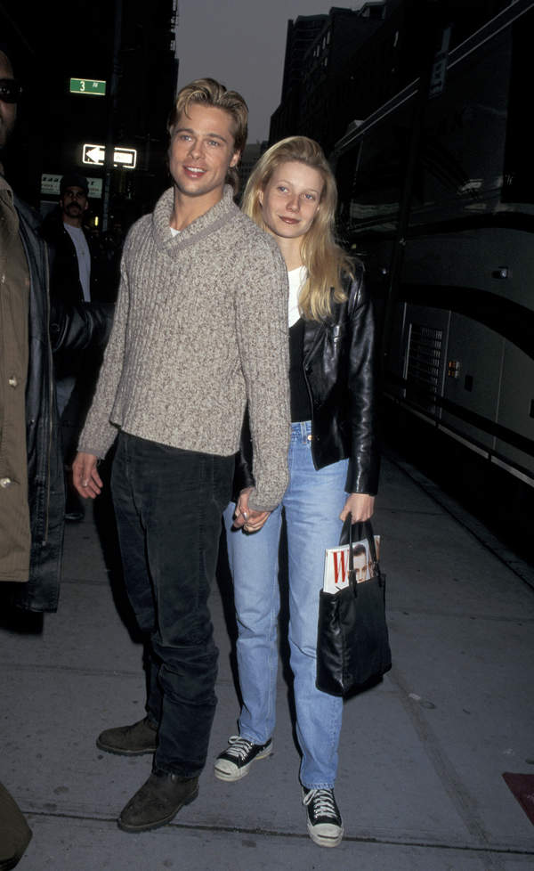 Gwyneth Paltrow, Brad Pitt, 23.02.1996 rok