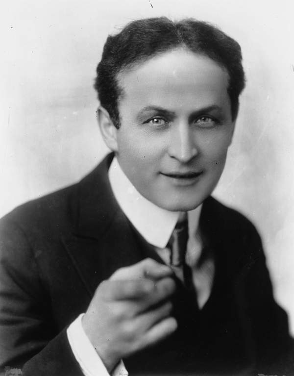 Harry Houdini, iluzjonista, portret, około 1900 roku