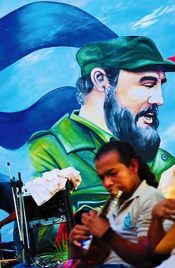 Hawana, Kuba, Fidel Castro