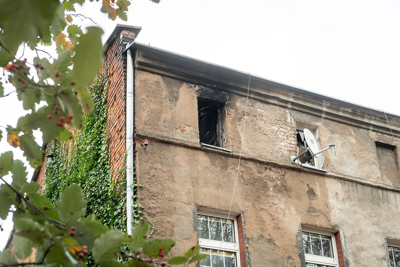 Inowrocław, pożar, 28.10.2019 rok