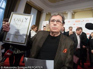 Janusz Gajos odebrał Orła za Osiągnięcia Życia, Orły 2016 na konferencji prasowej