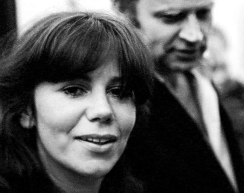 Janusz Głowacki, jego pierwsza żona Ewa Zadrzyńska, Warszawa, 11.07.1980 rok