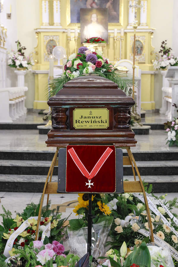 Janusz Rewiński, pogrzeb, Warszawa, 07.06.2024 rok