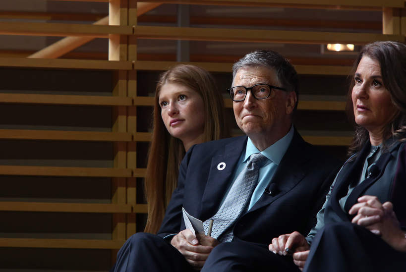 Jennifer Gates, Bill Gates, Melinda Gates, Nowy Jork, 20.09.2017 rok