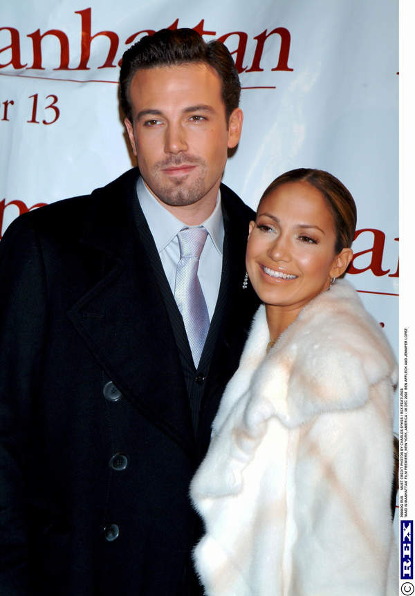 Jennifer Lopez i Ben Affleck, New York 2002