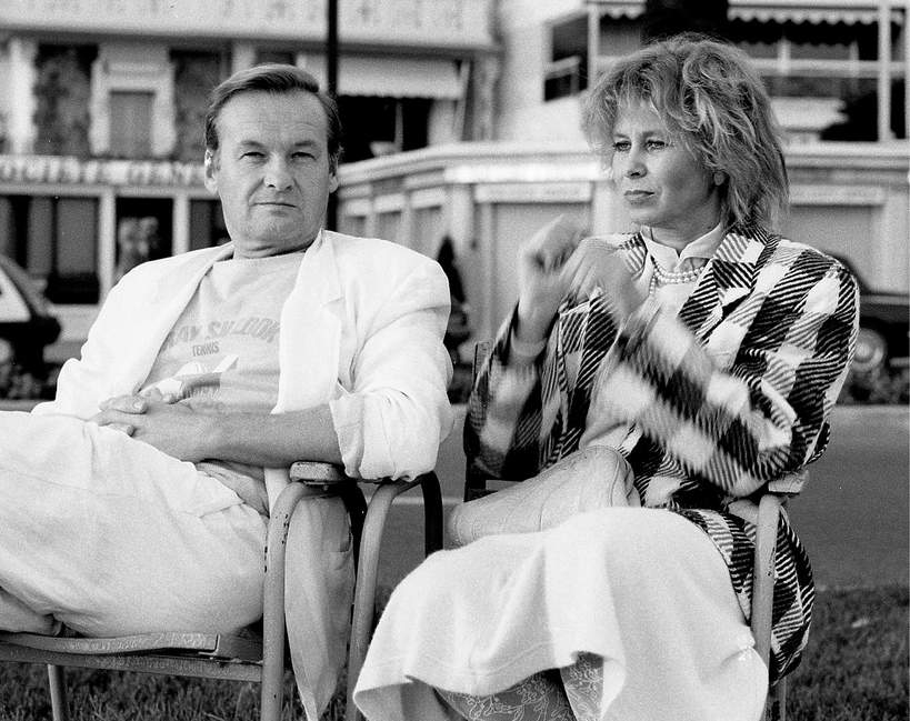 Jerzy Skolimowski i Joanna Szczerbic, 1987 rok, Cannes