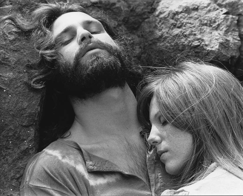 Jim Morrison i Pamela Courson, California 1969