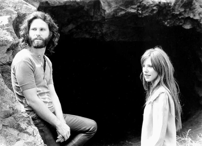 Jim Morrison i Pamela Courson, California 1969