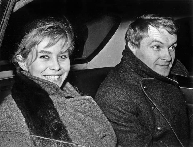 Johanna Schzerbeck and Jerzy Skolimowski, December 1, 1966