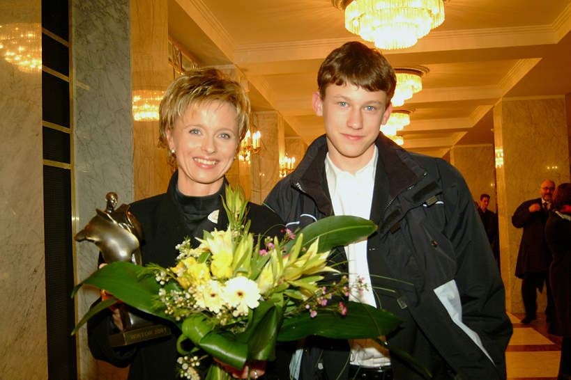 Jolanta Pieńkowska, syn, Mateusz Matczak, Wiktory 2001
