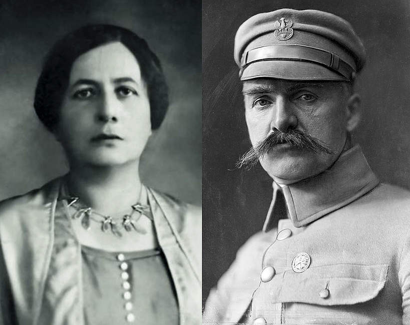 Józef Piłsudski, pierwsza żona Maria Piłsudska