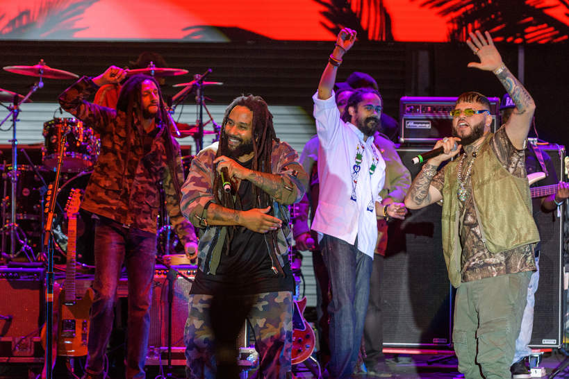 Julian Marley, Ky-Mani Marley, Damian Marley, Farruko, Kaya Fest, 20.04.2019