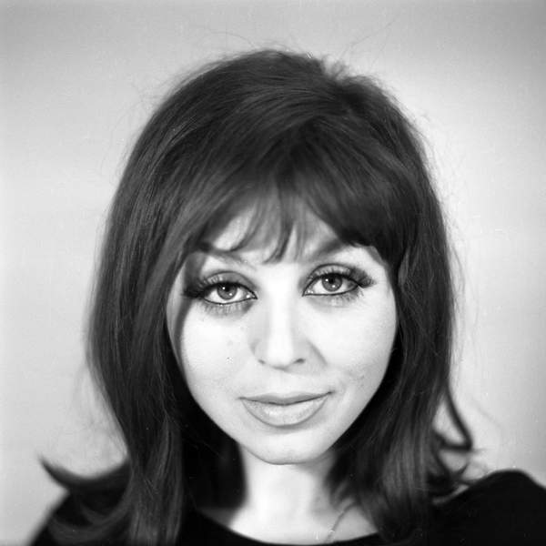 Kalina Jędrusik, aktorka, grudzień 1966 rok