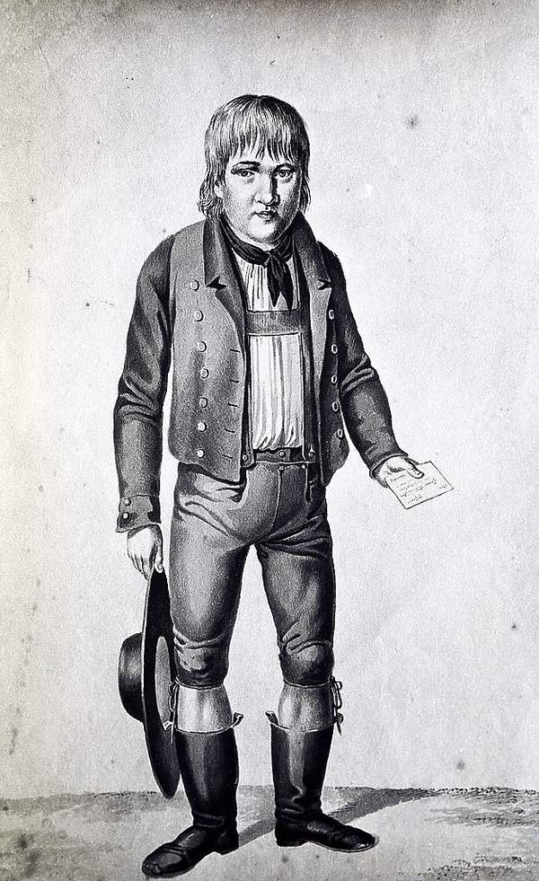 Kaspar Hauser, portret