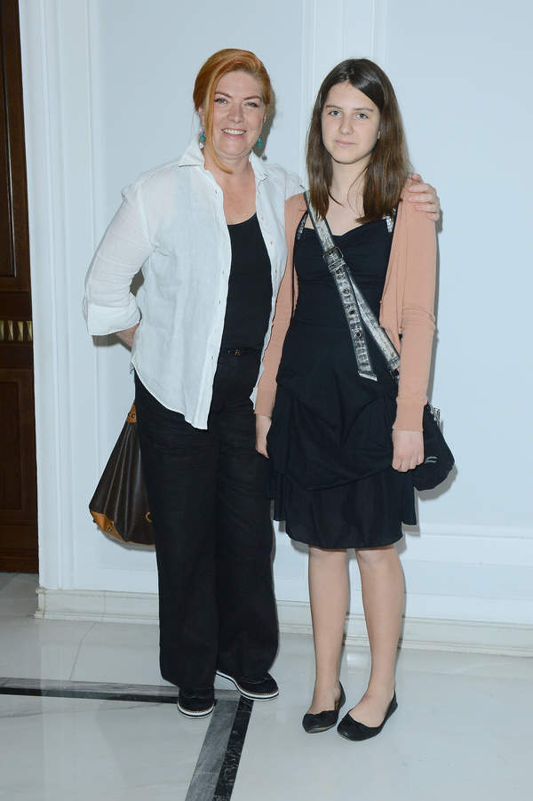 Katarzyna Dowbor z córką Marysią, 20.05.2012