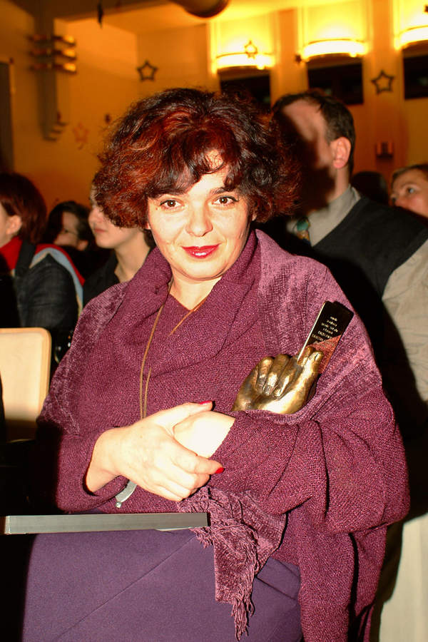 Katarzyna Grochola, nagroda za najlepszą polską książkę roku 2001 - „Nigdy w życiu”, 06.03.2002 rok