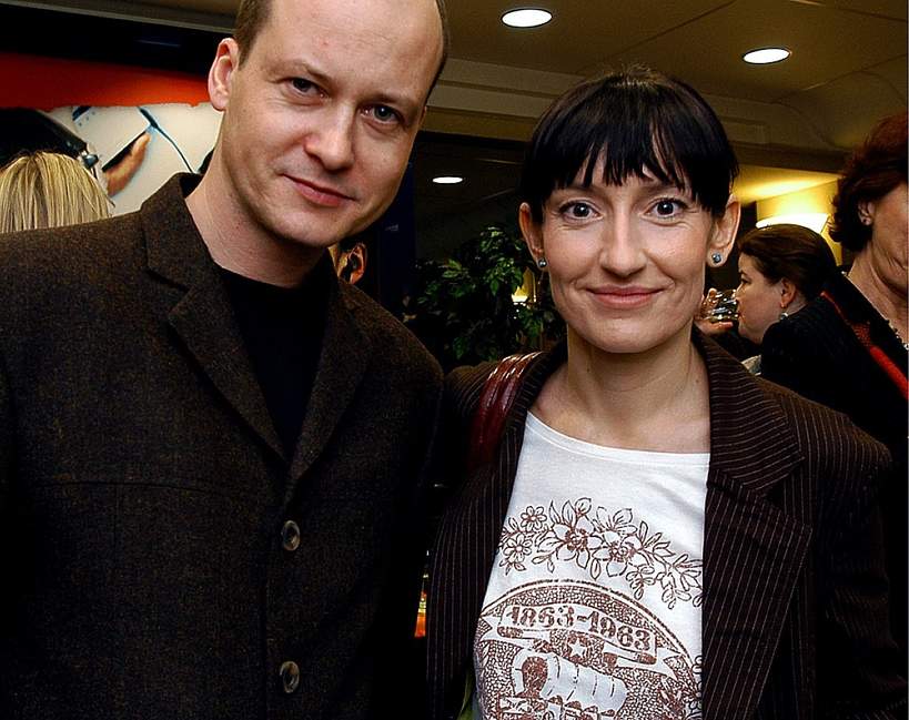 Katarzyna Groniec i Jacek Bończyk, Promocja książki Magdaleny Jethon, 2005 rok