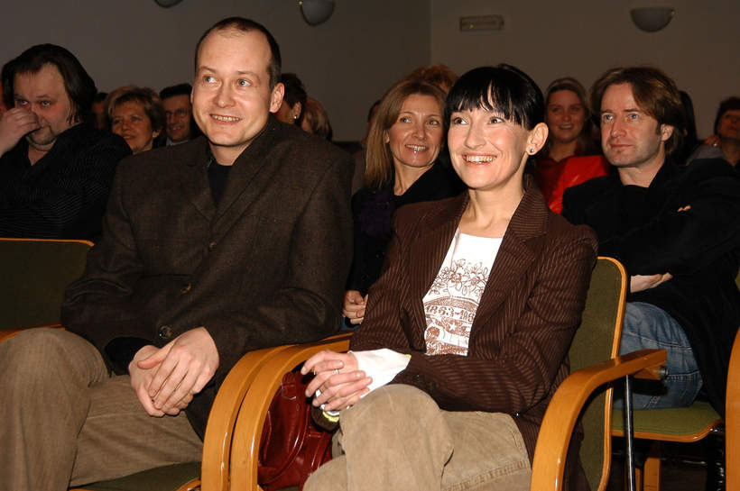 Katarzyna Groniec i Jacek Bończyk, Promocja książki Magdaleny Jethon, 2005 rok