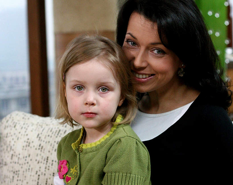 Katarzyna Pakosińska, córka Maja, Dzień Dobry TVN, 2008 rok