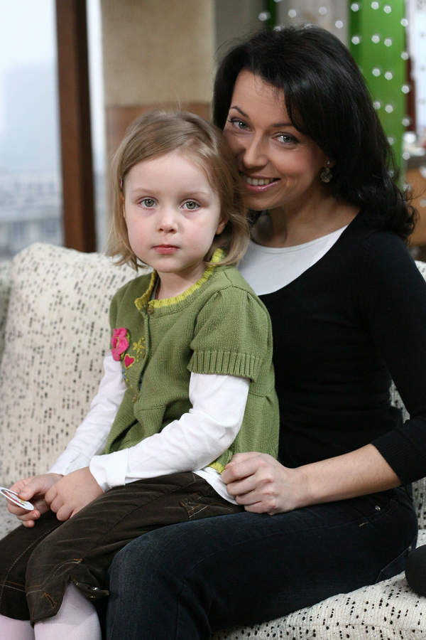 Katarzyna Pakosińska, córka Maja, Dzień Dobry TVN, 2008 rok