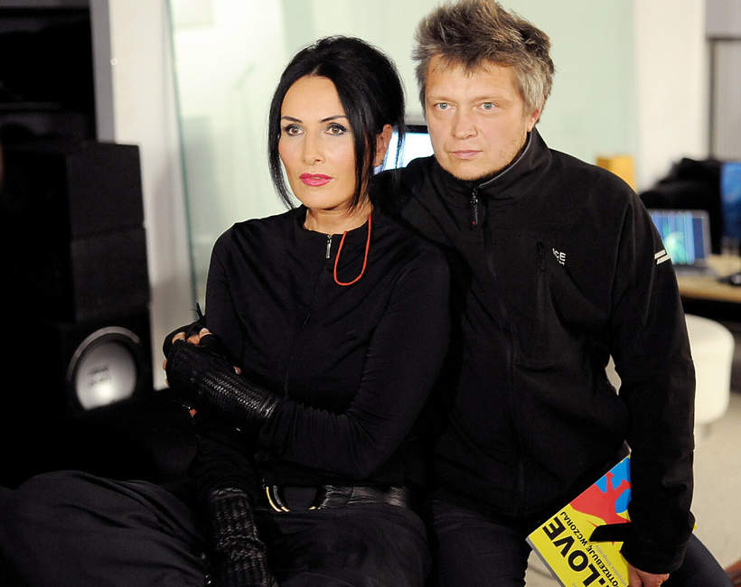 Kora, Muniek Staszczyk, na planie klipu zespołu T-Love, 24.09.2008, Warszawa