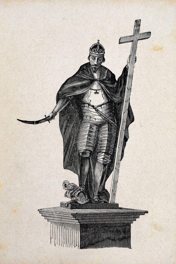 Król Zygmunt III Waza, posag, reprodukcja