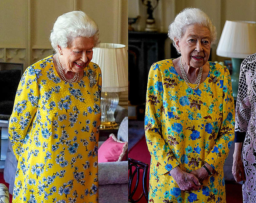 Królowa Elżbieta II, czerwiec 2021 i czerwiec 2022