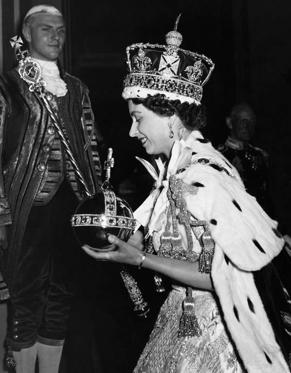 Królowa Elżbieta II, koronacja, 2.06.1953 rok