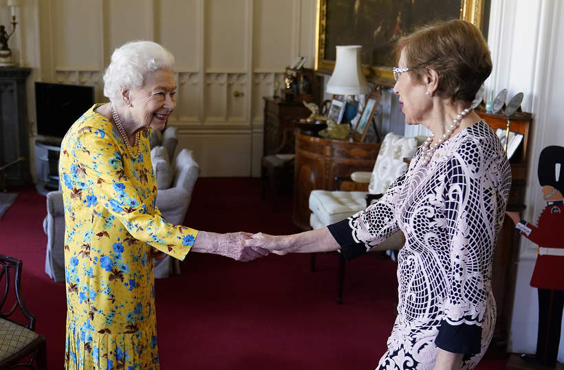 Królowa Elżbieta II, Margaret Beazley, Zamek Windsor, 22.06.2022 rok