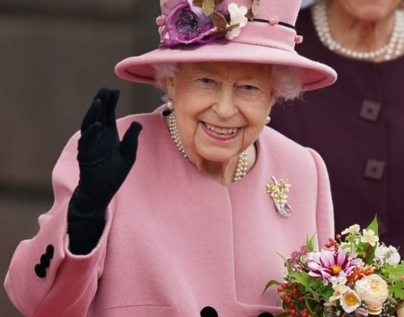 Królowa Elżbieta II na otwarciu 6. sesji walijskiego parlamentu, 14.10.2021