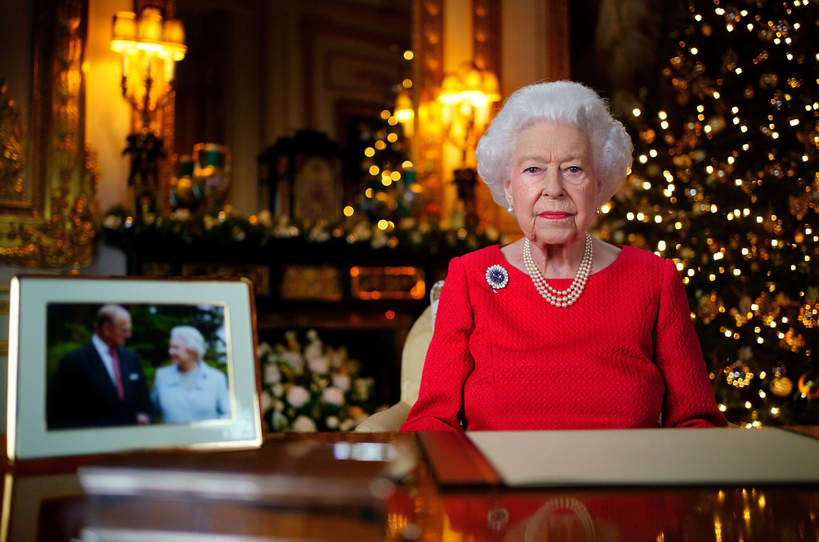 królowa Elżbieta II, orędzie, Boże Narodzenie 2021, 25.12.2021 rok, zamek Windsor
