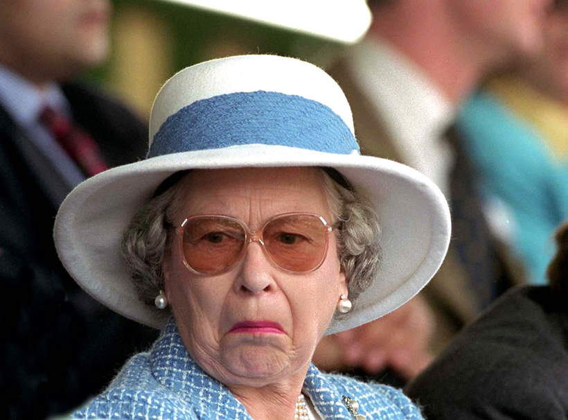 Królowa Elżbieta II, Windson, Wielka Brytania, 18.05.1997 rok